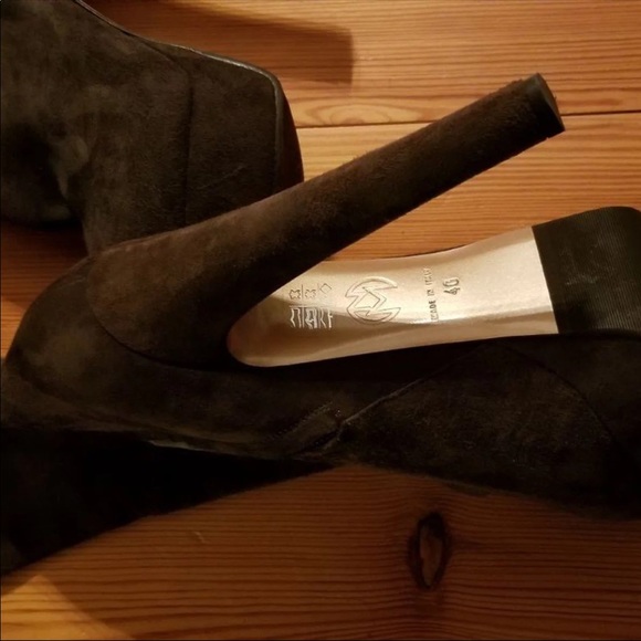 Nando Muzi Italian Suede knee boots - Picture 3 of 6